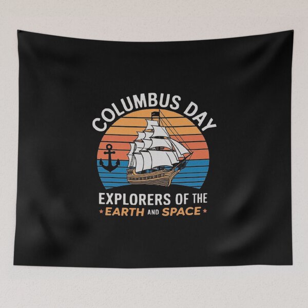 Item preview, Columbus Day Vintage Ship – Nautical Exploration Adventure designed and sold by love3617.