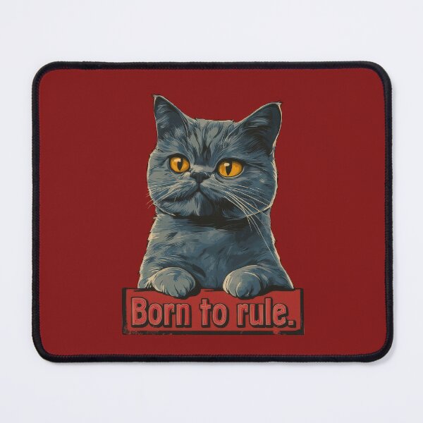 Item preview, Royal Cat – Born to Rule designed and sold by UtasArtworks.