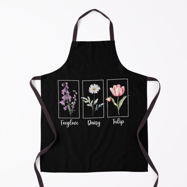Item preview, Subtle Floral Foxglove Daisy Tulip Flowers designed and sold by lidanmasi.