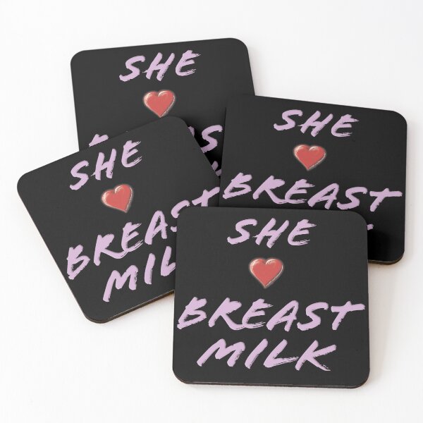 Item preview, She (Hearts) Breast Milk designed and sold by WordyDreams.