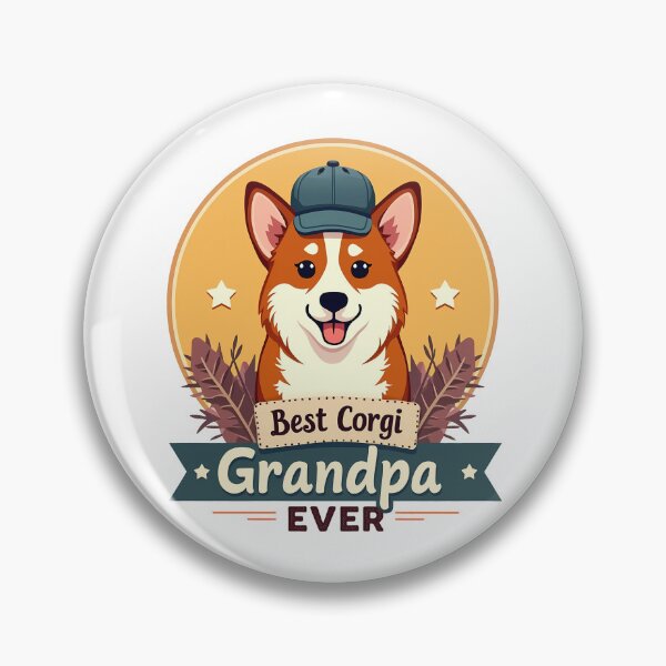 Item preview, Best Corgi Grandpa Ever – Enduring Family Pride & Gentle Humor designed and sold by zoughlal.
