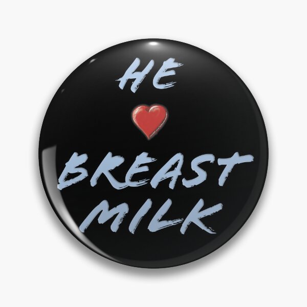 Item preview, He (Hearts) Breast Milk designed and sold by WordyDreams.