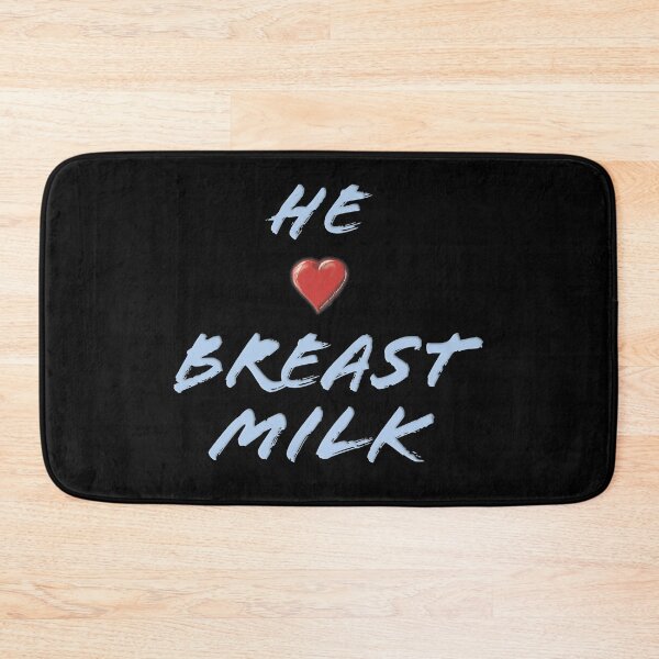 Item preview, He (Hearts) Breast Milk designed and sold by WordyDreams.