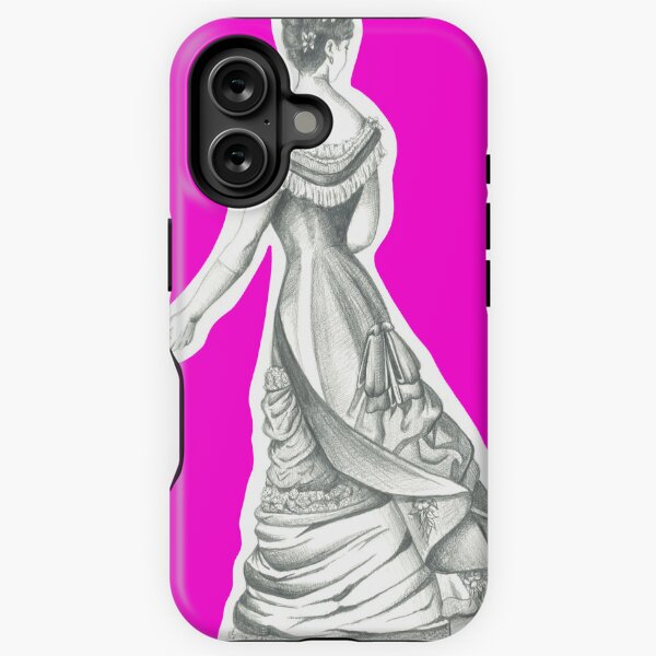 Item preview, Modebild aus den 1890er Jahren (Pink) designed and sold by MelissaFineArtTO.