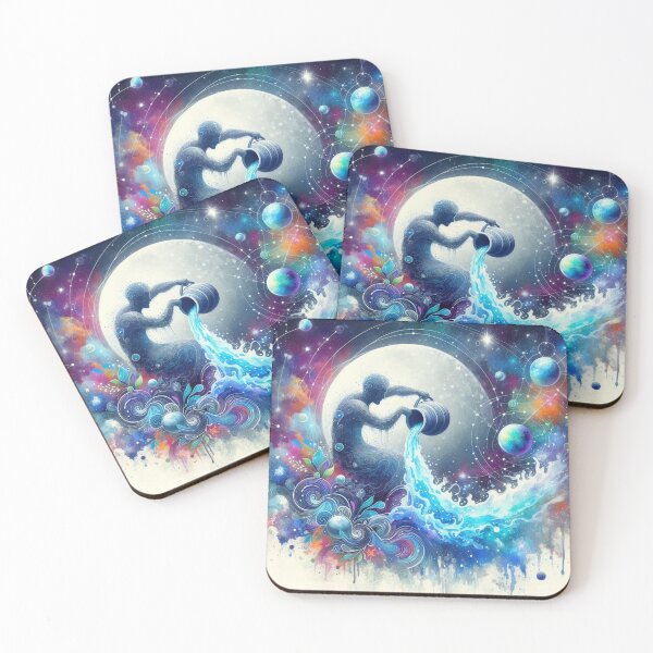 Item preview, Aquarius: Mystical Zodiac Design designed and sold by Whuritt.