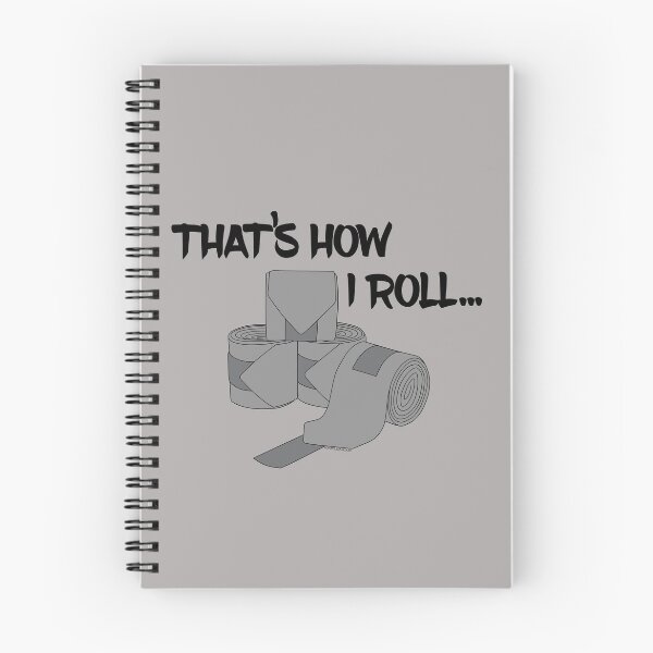 Item preview, That's How I Roll...Gray Horse Leg Wraps designed and sold by DappledMoon.