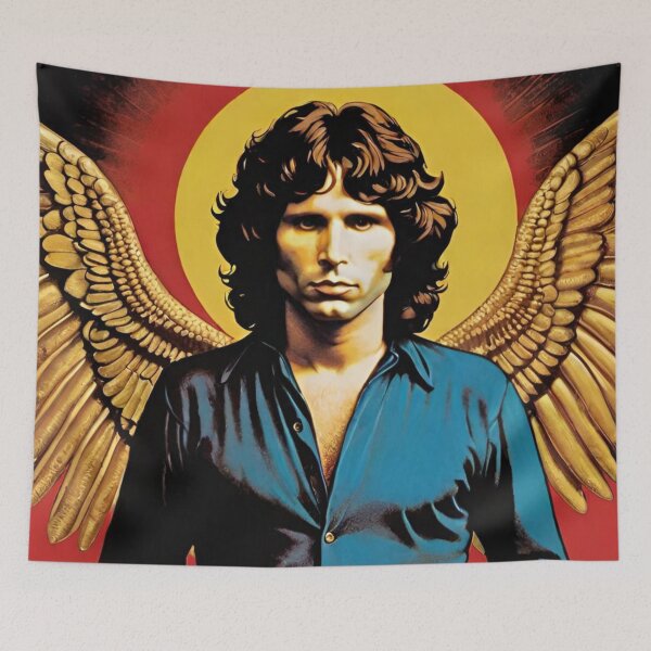 Item preview, Jim Morrison Golden Wings | TheAmericanPoet | The Doors  designed and sold by TheAmericanPoet.