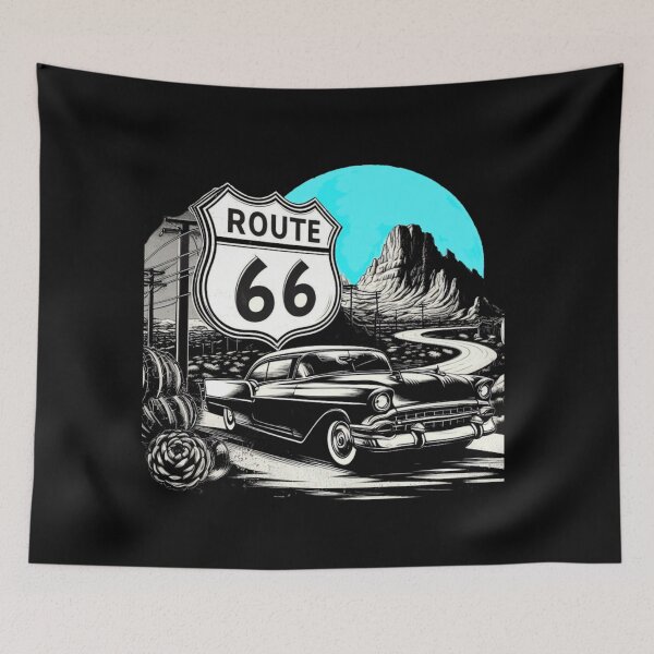 Artikelvorschau, Route 66 entworfen und verkauft von Myra365Art.