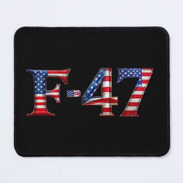 Item preview, F-47 Fighter Jet Merch – F 47 Bold Aviation Graphic USA F47 Aparrel designed and sold by 519xdesign.