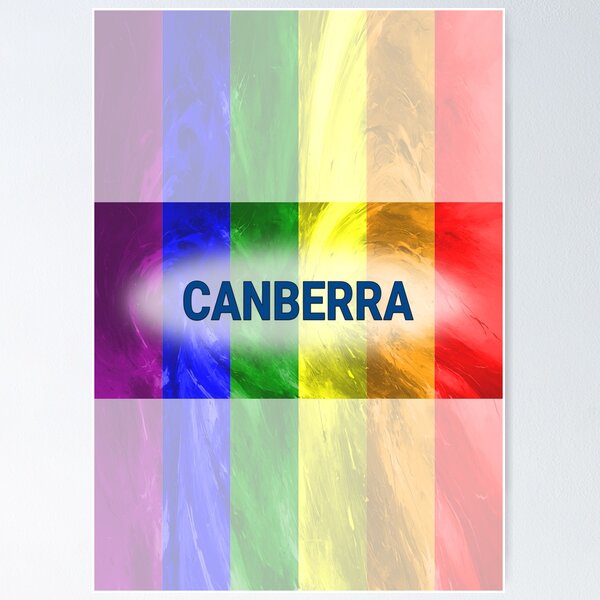Item preview, Canberra - Gay Pride designed and sold by PrideFeliz.