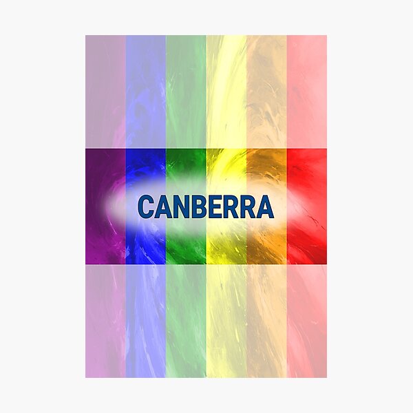 Artikelvorschau, Canberra – Gay Pride entworfen und verkauft von PrideFeliz.