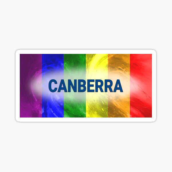 Item preview, Canberra - Gay Pride designed and sold by PrideFeliz.