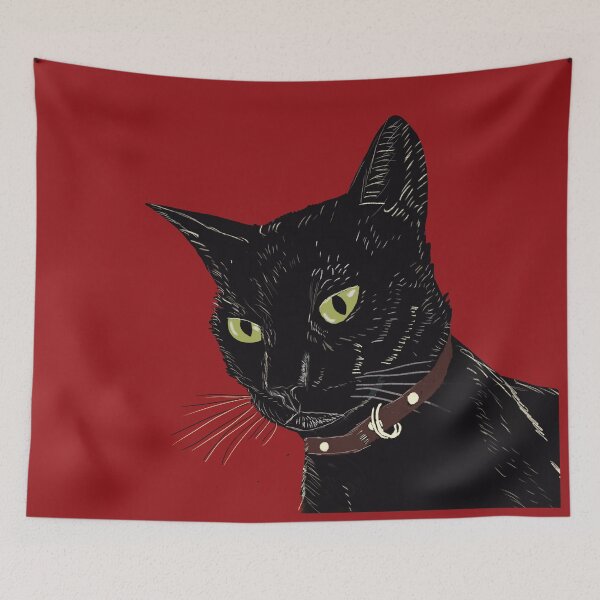 Item preview, Black cat designed and sold by racalari.