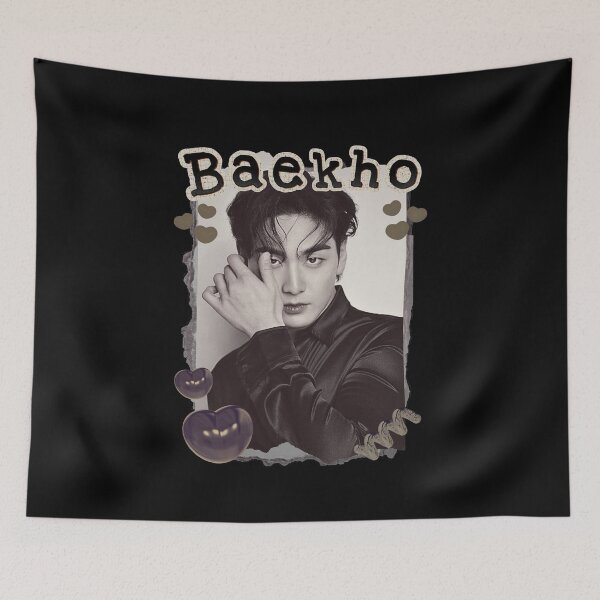 Item preview, Baekho: Korean Drama Actor Scrapbook Collage Cozy Y2K Vintage Design designed and sold by HELL0WBELLO.