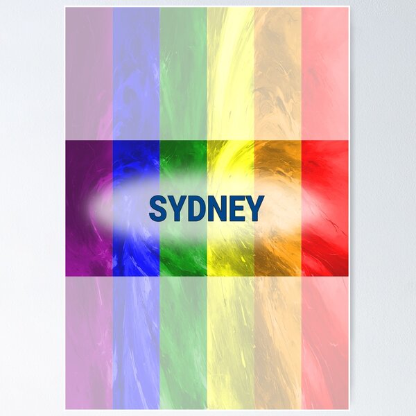 Item preview, Sydney - Gay Pride designed and sold by PrideFeliz.