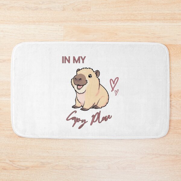 Item preview, In My Capy Place – Cute Kawaii Capybara Design designed and sold by amandaline.