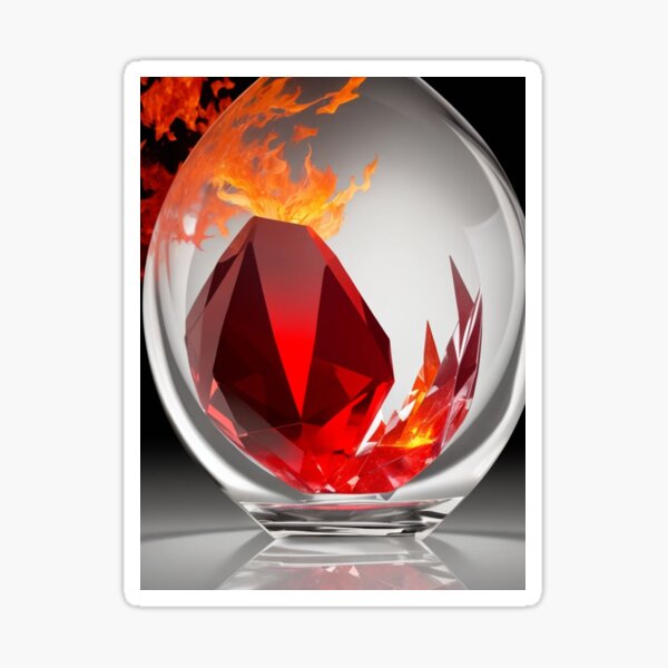 Item preview, Gemstone in an Artistic Glass Ball 3 designed and sold by MrCreator1997.