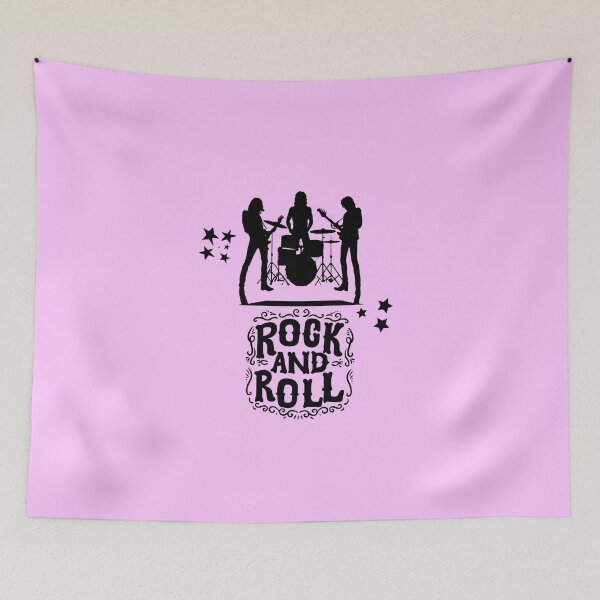 Item preview, Rock Legends: The Sound of Shadows Black Silhouette  designed and sold by ErSaSolutions.
