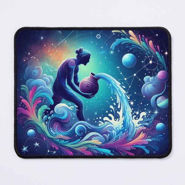 Item preview, Aquarius of the zodiac designed and sold by Whuritt.