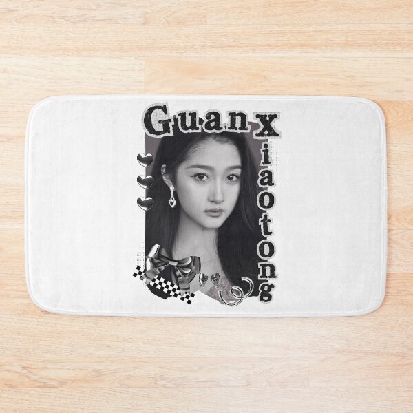 Item preview, Guan Xiao Tong Chinese Drama Actress Black and White Collage Design designed and sold by AJUNICE STUDIO.