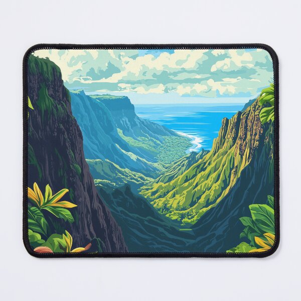 Item preview, Nā Pali Coast Kauai designed and sold by MisfitPrintsUs.