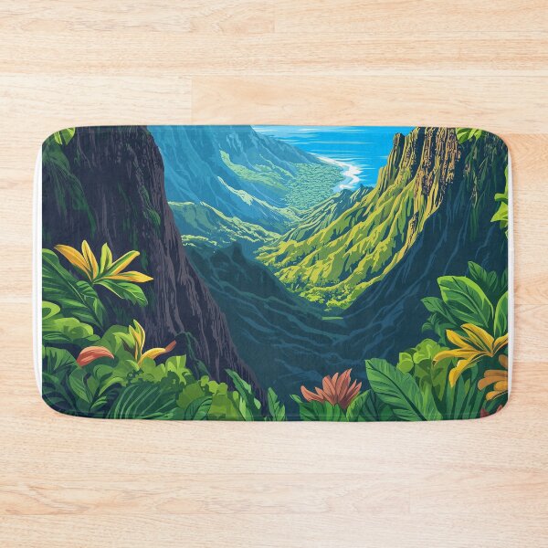 Item preview, Nā Pali Coast Kauai designed and sold by MisfitPrintsUs.