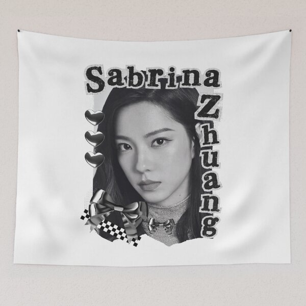 Item preview, Sabrina Zhuang Chinese Drama Actress Black and White Collage Design designed and sold by AJUNICE STUDIO.