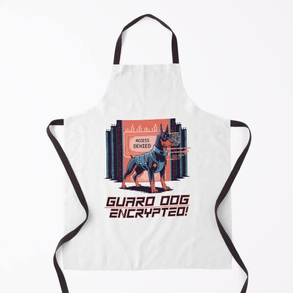 Item preview, Cyberpunk Doberman Guard Dog – Futuristic Security Companion designed and sold by NaturePixel.