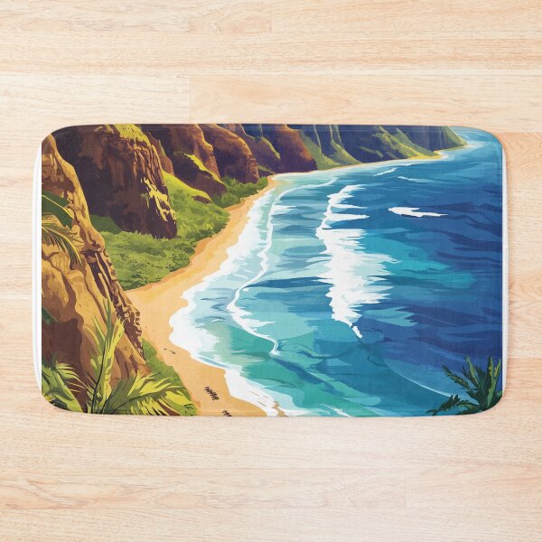 Item preview, Nā Pali Coast Kauai designed and sold by MisfitPrintsUs.