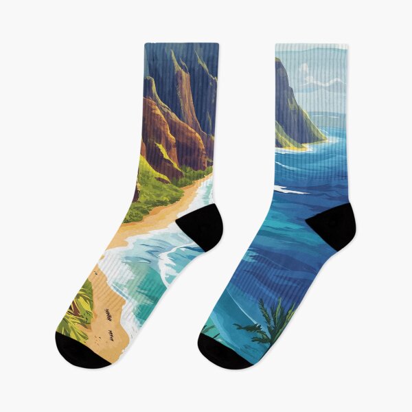 Item preview, Nā Pali Coast Kauai designed and sold by MisfitPrintsUs.