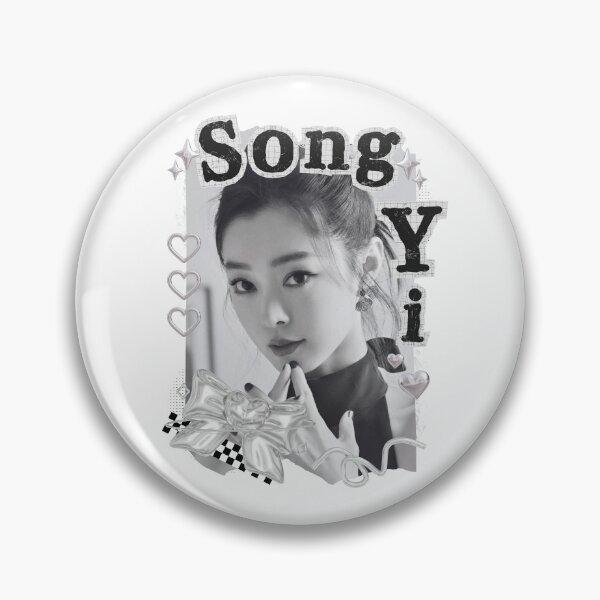 Item preview, Song Yi Chinese Drama Actress Black and White Collage Design designed and sold by AJUNICE STUDIO.