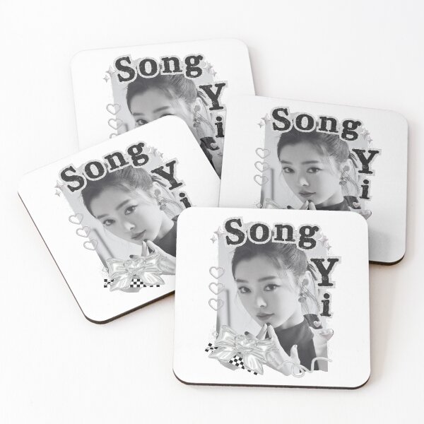 Item preview, Song Yi Chinese Drama Actress Black and White Collage Design designed and sold by AJUNICE STUDIO.