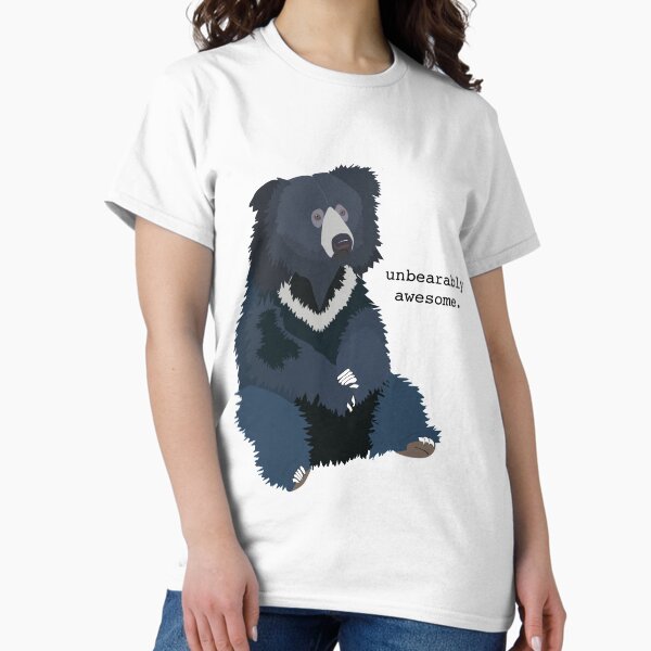 Item preview, Sloth Bear "Unbearably Awesome" designed and sold by bokloepfer1.
