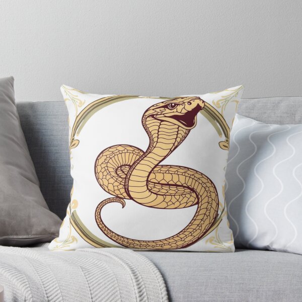 Aperçu de l'œuvre « Design élégant de cobra | Illustration de serpent d'inspiration vintage » créée et vendue par SummitStore67.