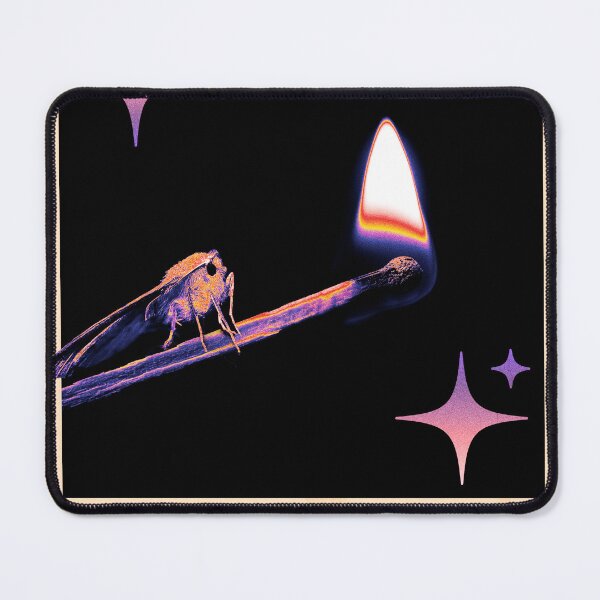 Item preview, I AM NOT A MOTH TO A FLAME designed and sold by aestheticat.