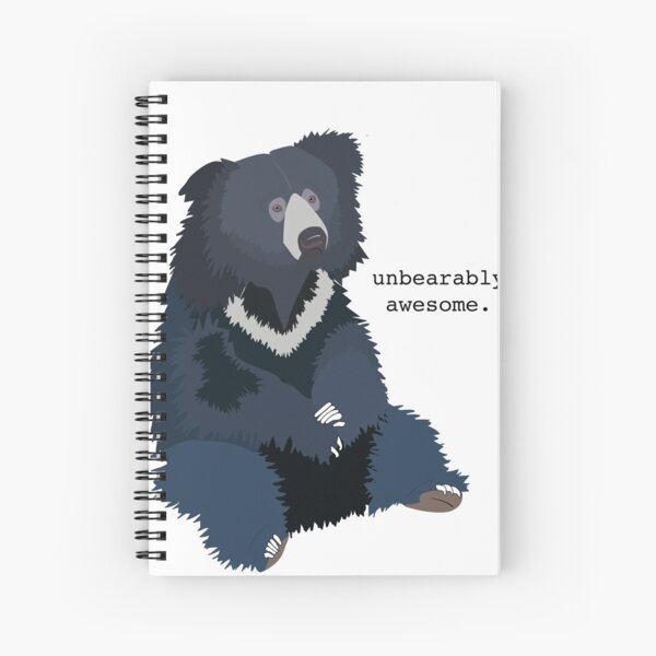 Item preview, Sloth Bear "Unbearably Awesome" designed and sold by bokloepfer1.