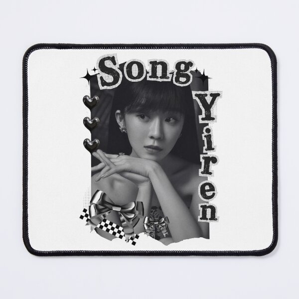 Item preview, Song Yiren Chinese Drama Actress Black and White Collage Design designed and sold by AJUNICE STUDIO.