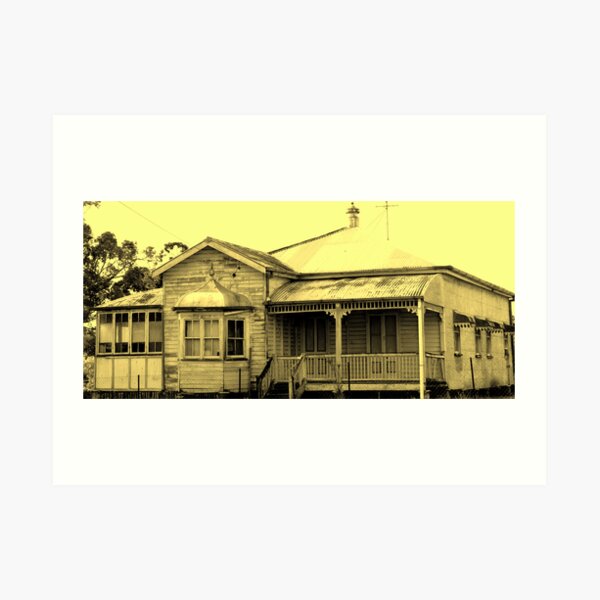 An Old Place in Atherton Art Print