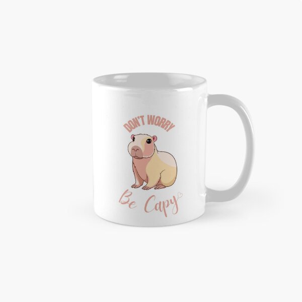 Item preview, Don't Worry Be Capy – Cute Realistic Capybara Art designed and sold by amandaline.