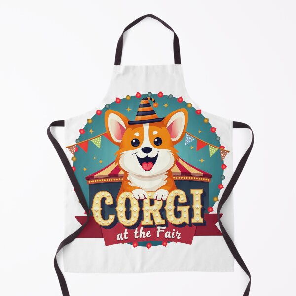 Item preview, Corgi at the Fair – Festive Excitement & Family Fun designed and sold by zoughlal.