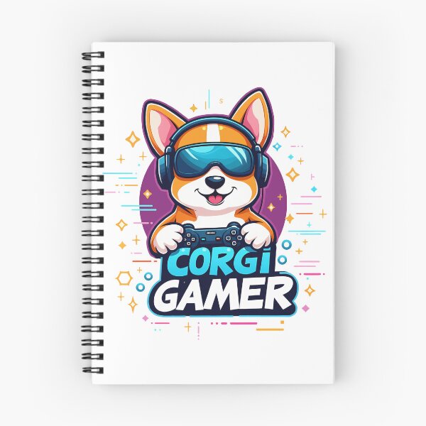 Item preview, Corgi Gamer – Playful Digital Savvy & Modern Cool designed and sold by zoughlal.