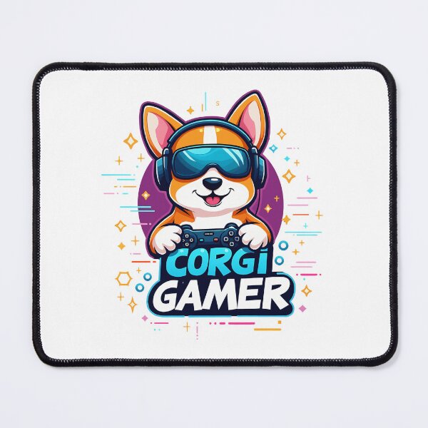 Item preview, Corgi Gamer – Playful Digital Savvy & Modern Cool designed and sold by zoughlal.