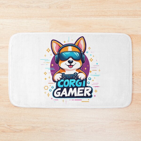 Item preview, Corgi Gamer – Playful Digital Savvy & Modern Cool designed and sold by zoughlal.