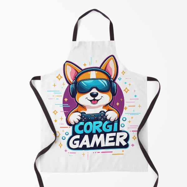 Item preview, Corgi Gamer – Playful Digital Savvy & Modern Cool designed and sold by zoughlal.