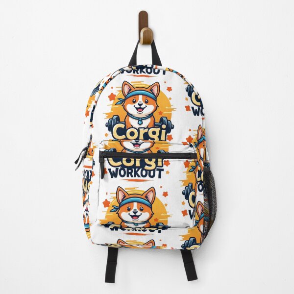 Item preview, Corgi Workout – Fun Fitness & Lively Energy designed and sold by zoughlal.
