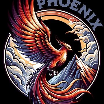 Artwork thumbnail, Phoenix risen from the ashes by ReneMM