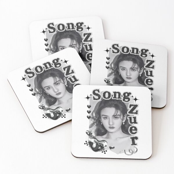 Item preview, Song Zu Er: Chinese Drama Actress Black and White Collage Design designed and sold by AJUNICE STUDIO.