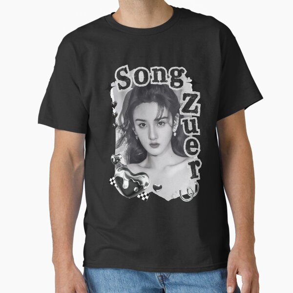 Item preview, Song Zu Er: Chinese Drama Actress Black and White Collage Design designed and sold by AJUNICE STUDIO.