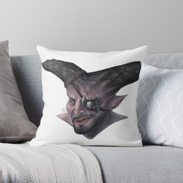 The Iron Bull Throw Pillow