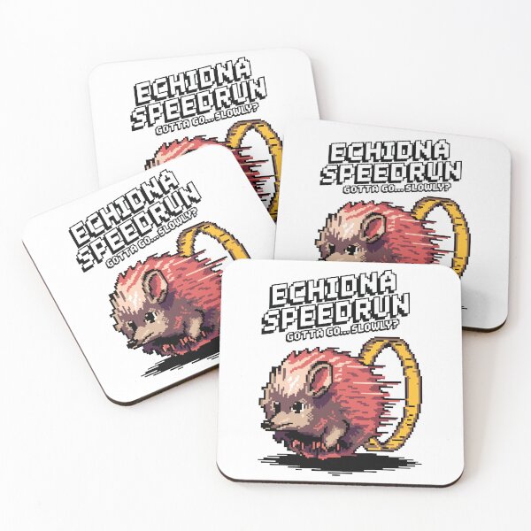 Item preview, Echidna Speedrun – Gotta Go… Slowly? Funny Pixel Art designed and sold by NaturePixel.